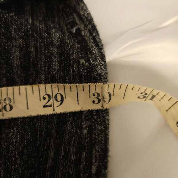 Athleta Women's Medium Gray Open Back Pose Chah Yoga Top Heather Cutout Workout - Picture 9 of 9